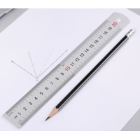 Office  and School Aluminum Ruler 6 inches  12 inches