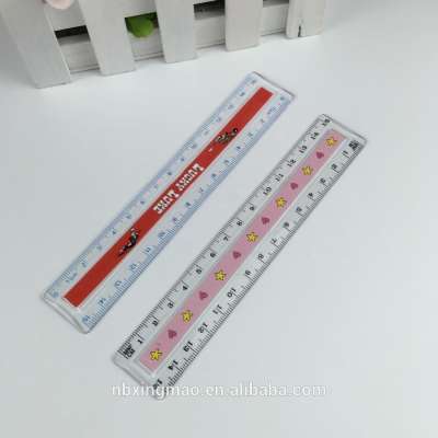 Cheap scale centimeter clear plastic school office ruler online/6 inch  plastic rulers